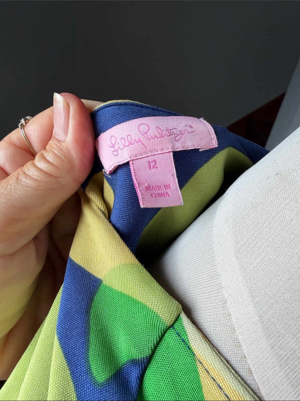 VINTAGE Lilly Pulitzer wrap dress - Picture 3 of 5